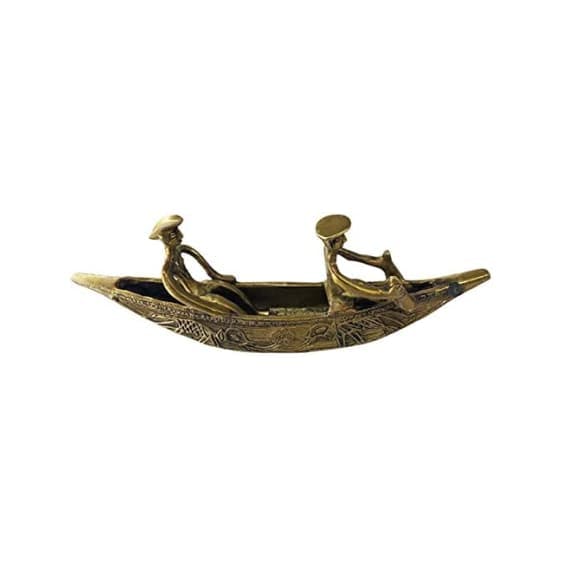 Brass Rowers Boat Image
