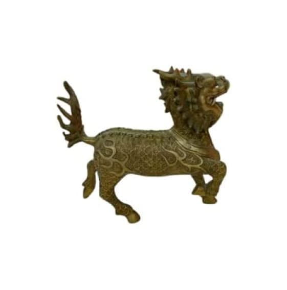 Brass Longma Chinese Sculpture  Image